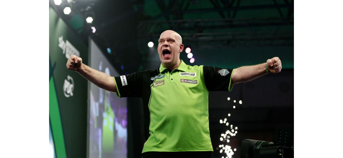 Van Gerwen believes Dobey has a weak spot before their match at the World Darts Championship semi-final.