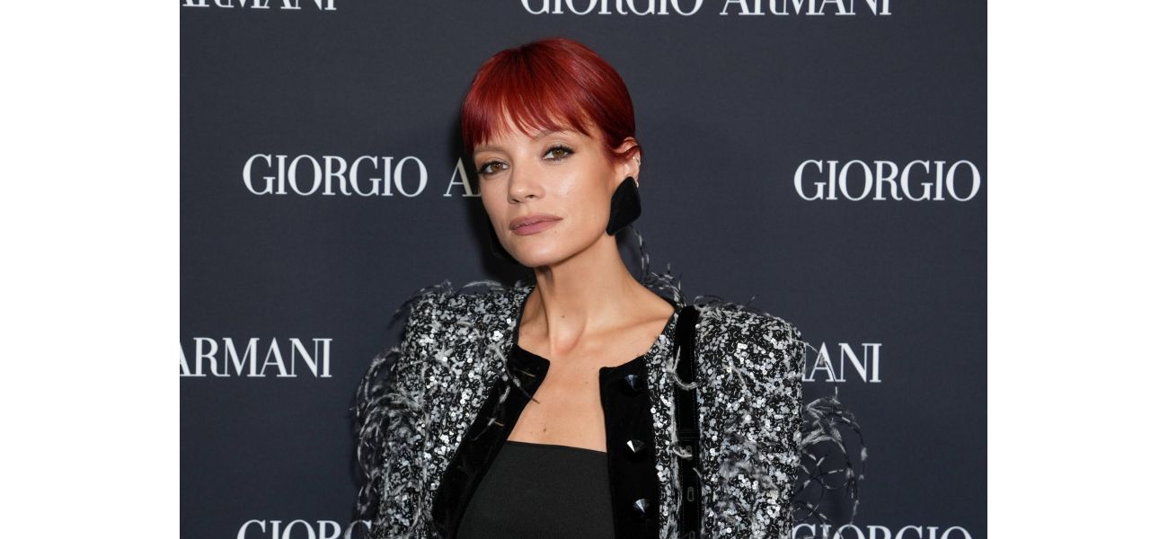 Singer Lily Allen wants to be less self-absorbed by 2025 following her breakup with actor David Harbour.