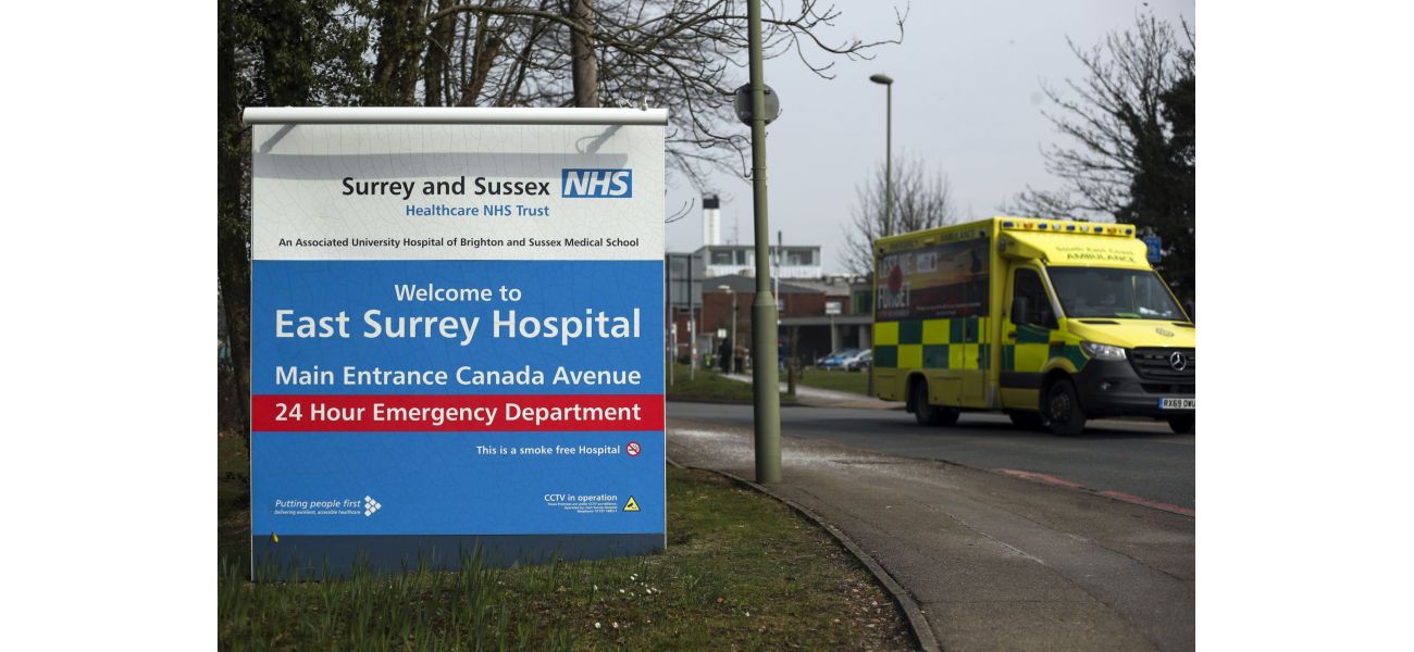 Hospital in Surrey facing high demand due to winter viruses, declares critical incident.