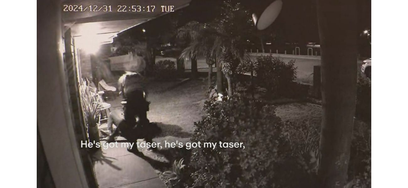 A couple in Perth defends themselves against a home invasion by a man dressed as a ninja on New Year's Eve.
