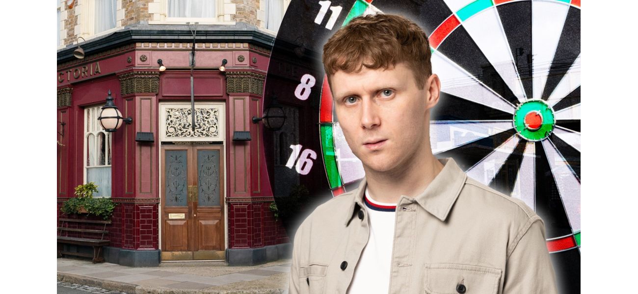 Fans of EastEnders were emotional as actor Jamie Borthwick hinted at the resolution of a major storyline during a major sports event.