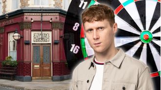 Fans of EastEnders were emotional as actor Jamie Borthwick hinted at the resolution of a major storyline during a major sports event.