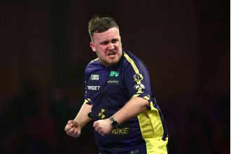 When is Luke Littler's performance at the World Darts Championship tonight?
