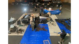 Man commits suicide before Tesla explodes near Trump's Las Vegas hotel.