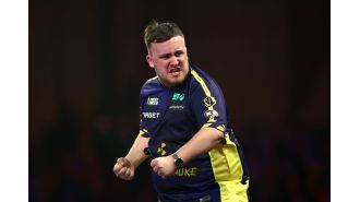 When is Luke Littler's performance at the World Darts Championship tonight?