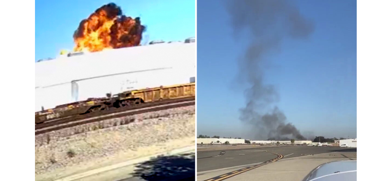 Video captures fatal US plane crash explosion.