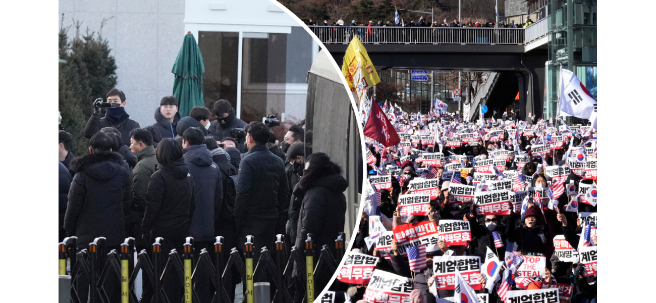 Violent confrontation during attempted arrest of South Korean president.