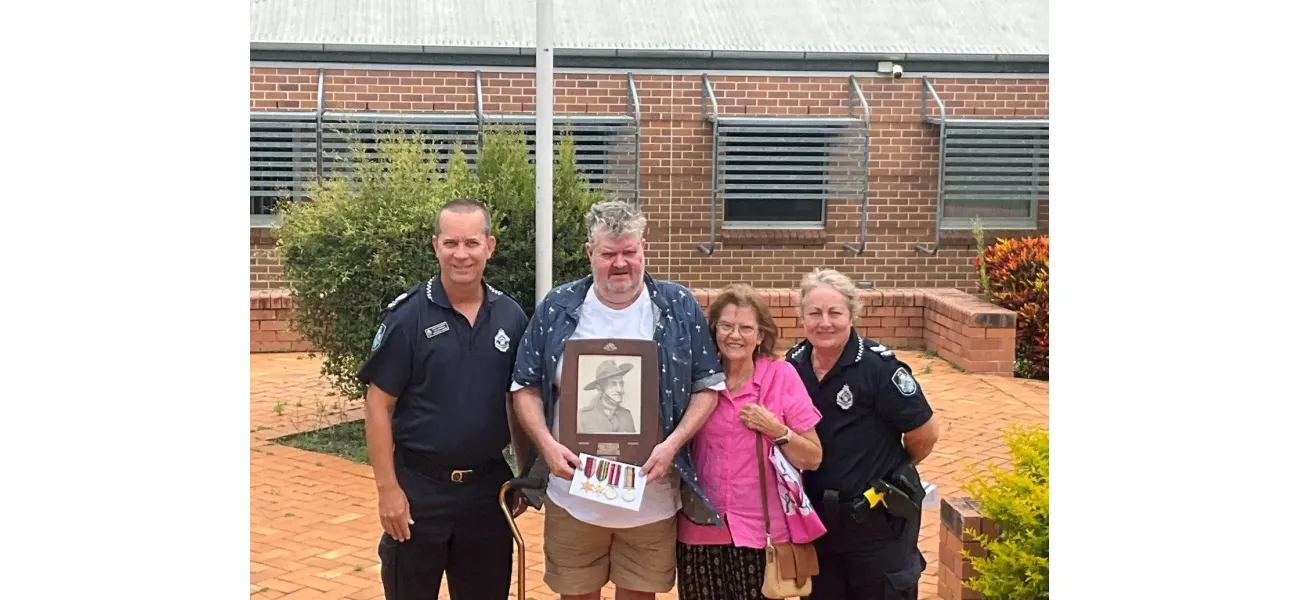 Queensland returns lost WWII medals to original owners.