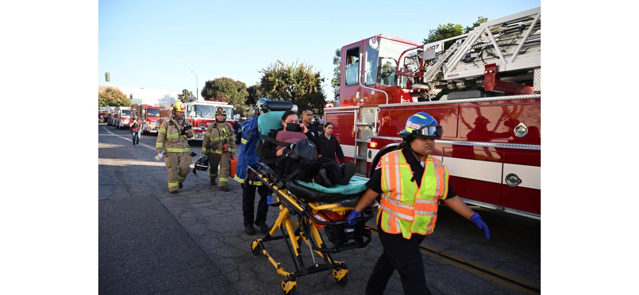 plane crash kills 2 and injures 18 in Southern California