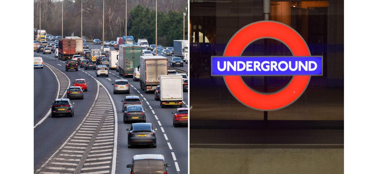 Travel disruptions on M25 and Underground causing delays for London commuters.