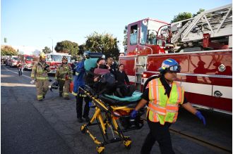 plane crash kills 2 and injures 18 in Southern California