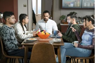 A former EastEnders star shocks fans with a dramatic intervention for Cindy and a big secret is unveiled through 28 images.
