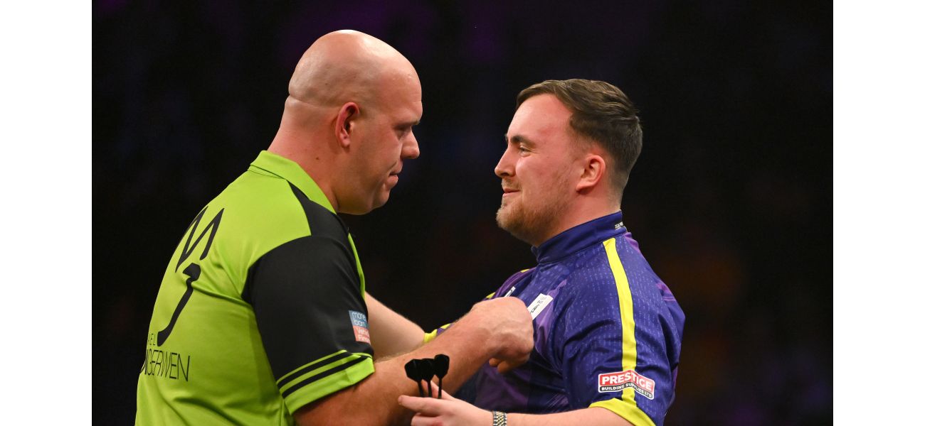 The rivalry between Luke Littler and Michael van Gerwen will reach its peak at the World Darts Championship final, with a close head-to-head record between the two.