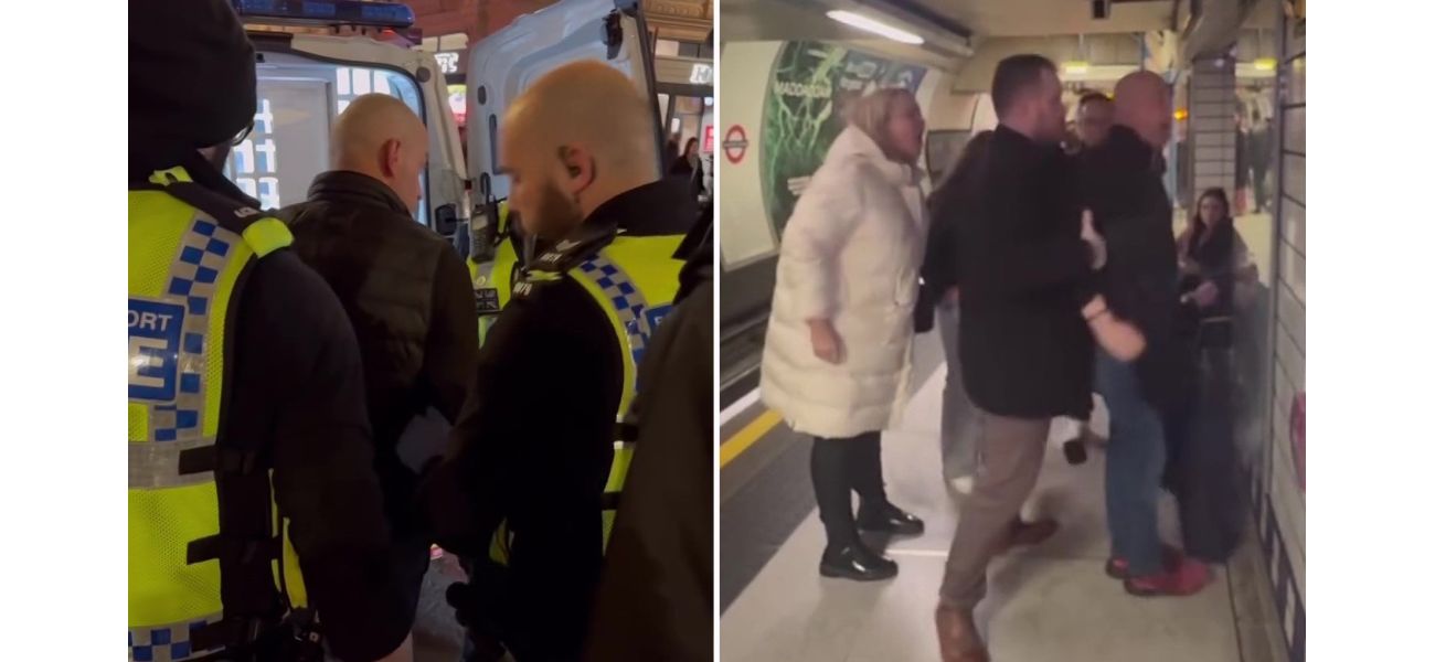Londoners angry at thief caught in Tube station
