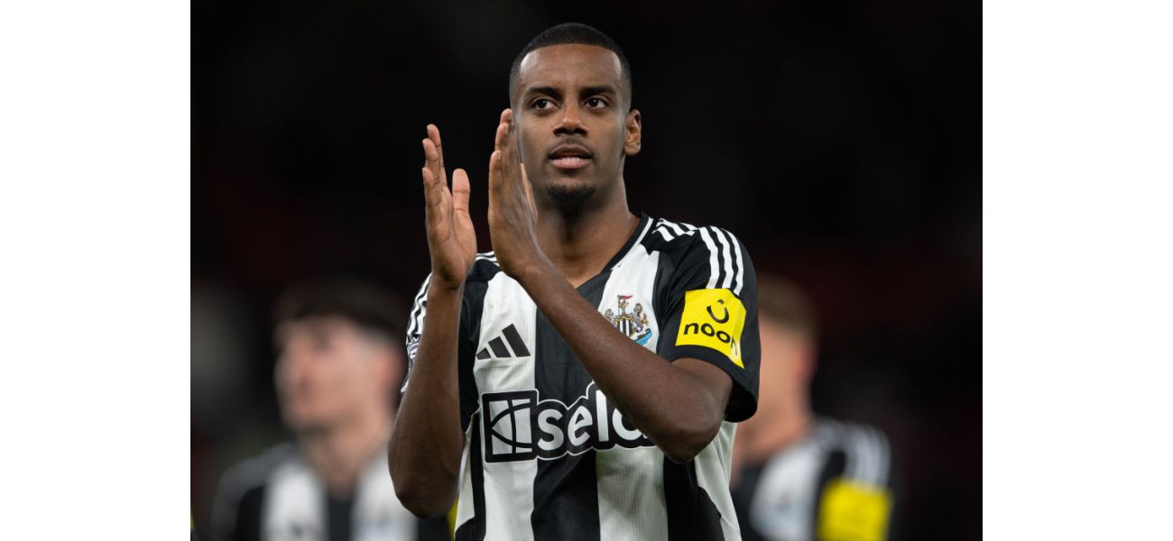 Eddie Howe responds to Paul Merson's suggestion of Arsenal signing Alexander Isak from Newcastle.