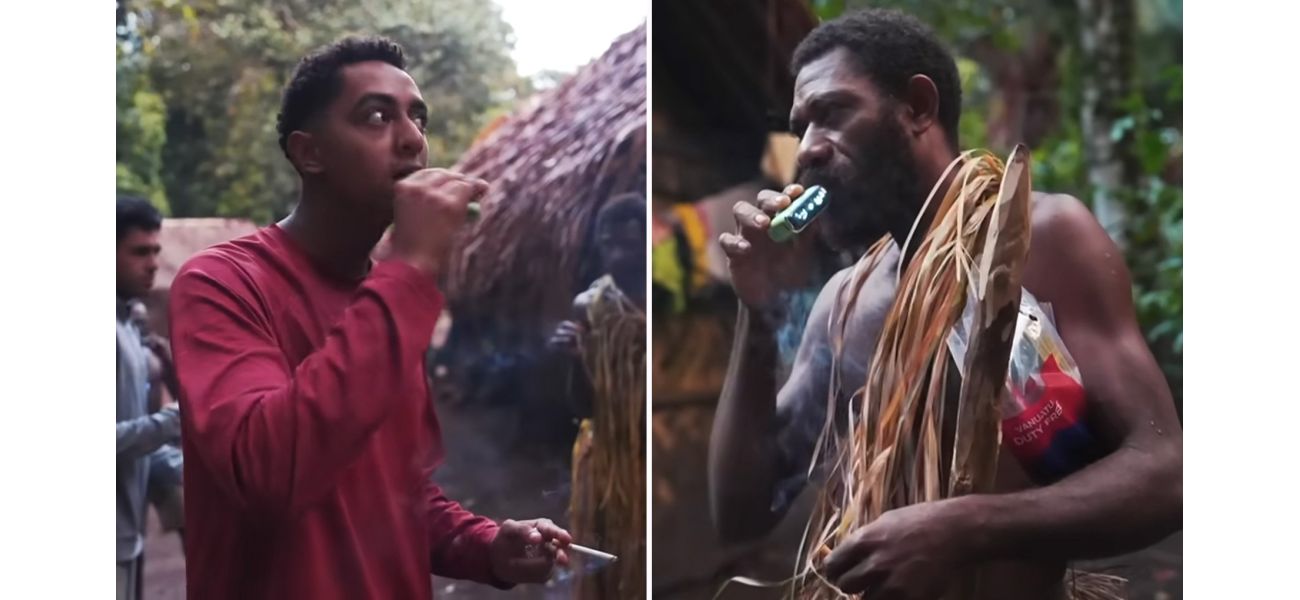 Some people criticized YouTubers for bringing vapes to an indigenous tribe during a visit, calling it trashy.