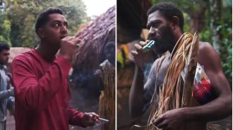 Some people criticized YouTubers for bringing vapes to an indigenous tribe during a visit, calling it trashy.