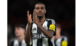 Eddie Howe responds to Paul Merson's suggestion of Arsenal signing Alexander Isak from Newcastle.