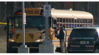 A 4-year-old boy was fatally struck by a school bus on his first day back from holiday break.