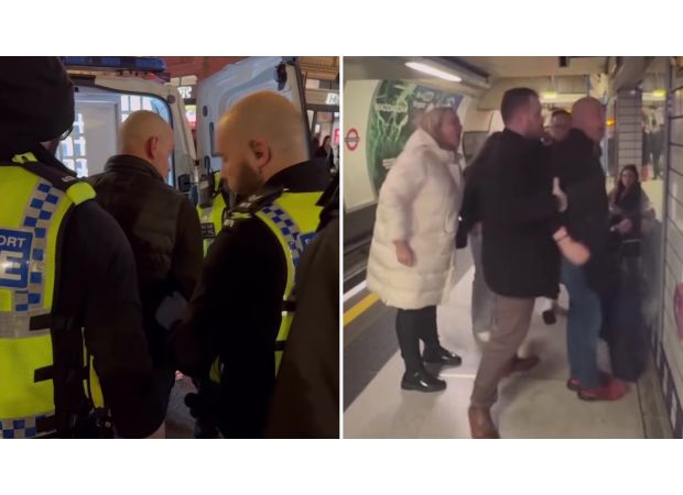 Londoners angry at thief caught in Tube station