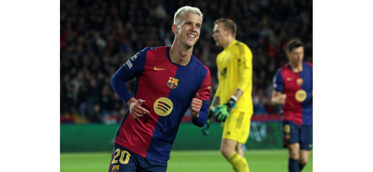 Barcelona's Dani Olmo setback puts Arsenal and Man City on high alert.