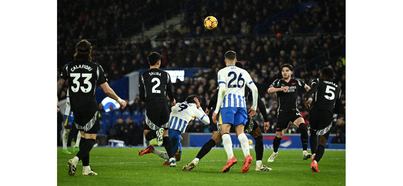Premier League clarifies reasoning behind awarding Brighton penalty against Arsenal.
