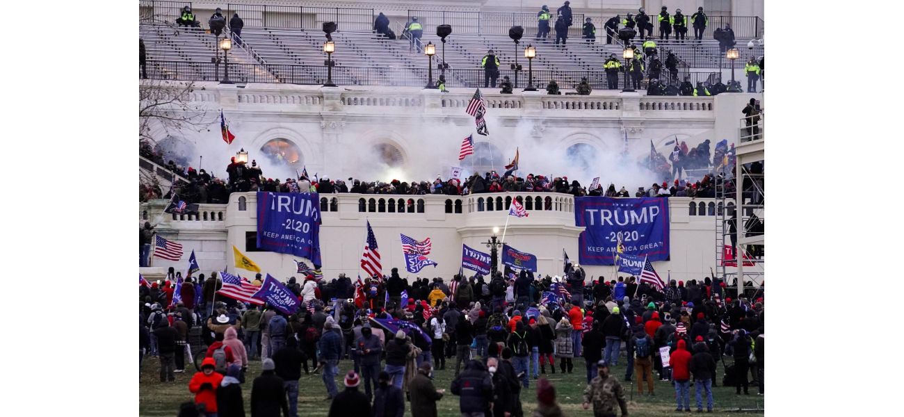 Capitol forgets Jan. 6 violence as Trump regains power.