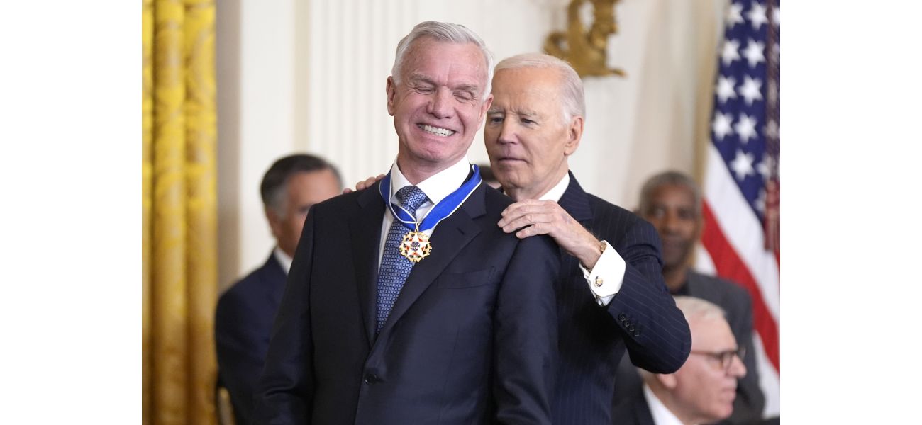 Tim Gill, a Denver tech millionaire and activist, was awarded the Presidential Medal of Freedom.