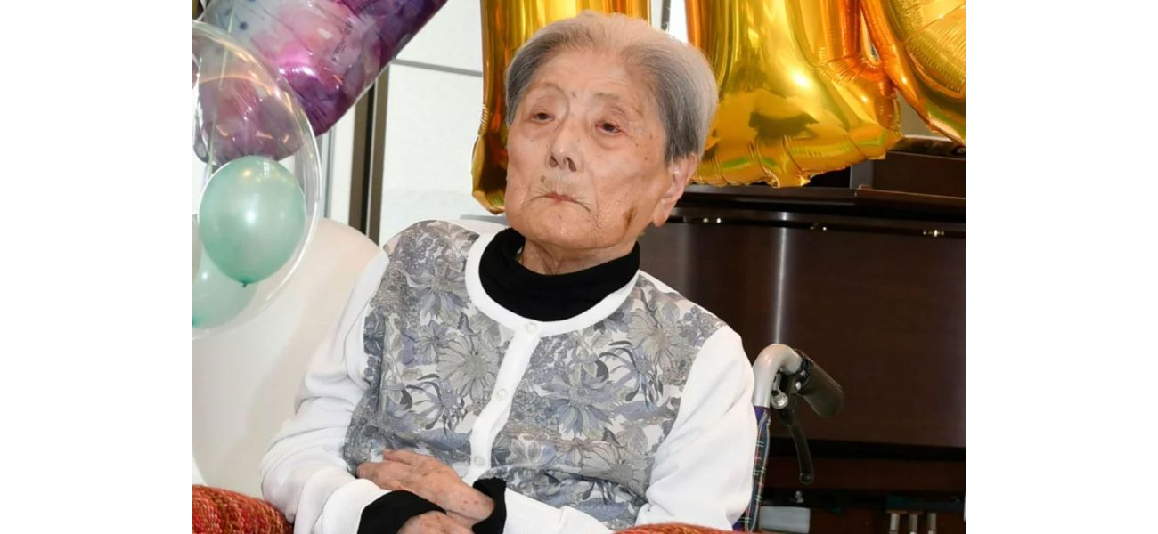 The oldest person in the world passes away at a nursing home in Japan.