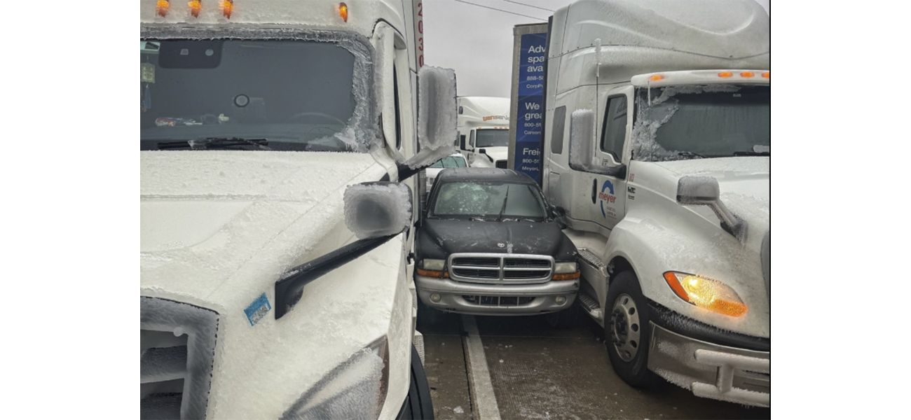 After a long wait on the tarmac, the Chiefs are finally able to leave Kansas City for Denver due to an ice storm.