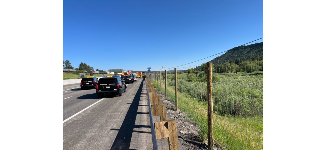 An airplane crashed near Larkspur while practicing emergency protocols.