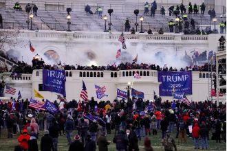 Capitol forgets Jan. 6 violence as Trump regains power.