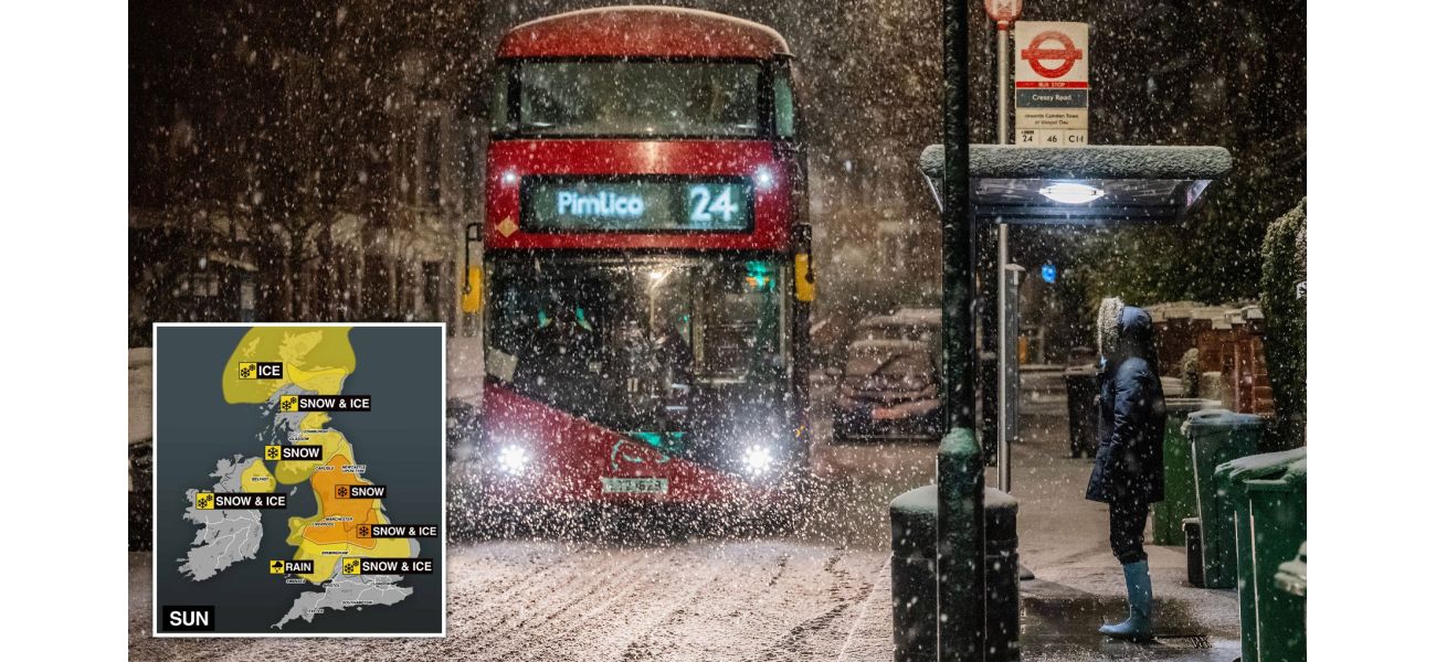 Snowstorm causes airport closure in Manchester and Liverpool.