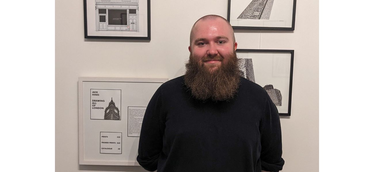 Former architect drawing all London buildings.