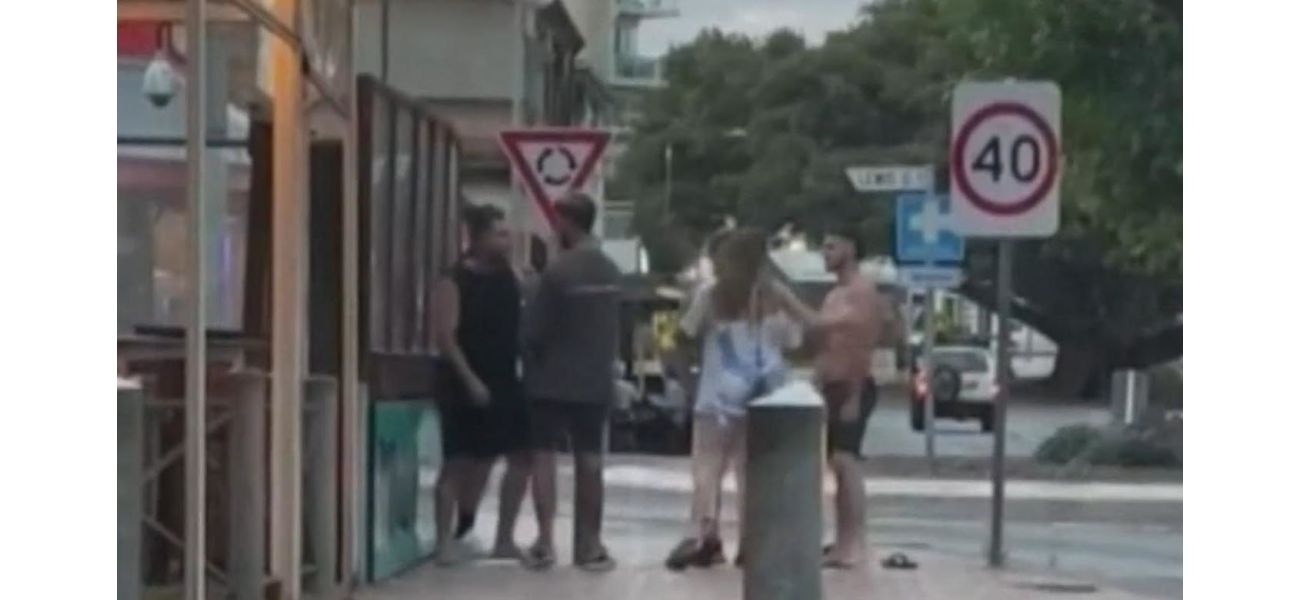 A man is hospitalized following a single punch attack outside a pub.
