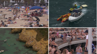 People say social media caused difficult beach day
