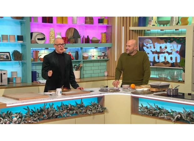 TV show Sunday Brunch loses star due to last-minute withdrawal.