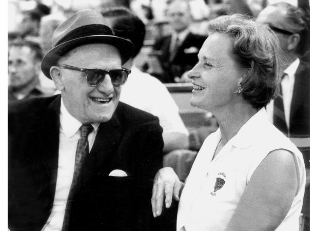 Chicago Bears owner George Halas was surprised when his first child was born and it was a girl, according to Chicago history.