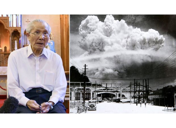 A peaceful protester who lived through the Nagasaki nuclear explosion has passed away at 93 years old.
