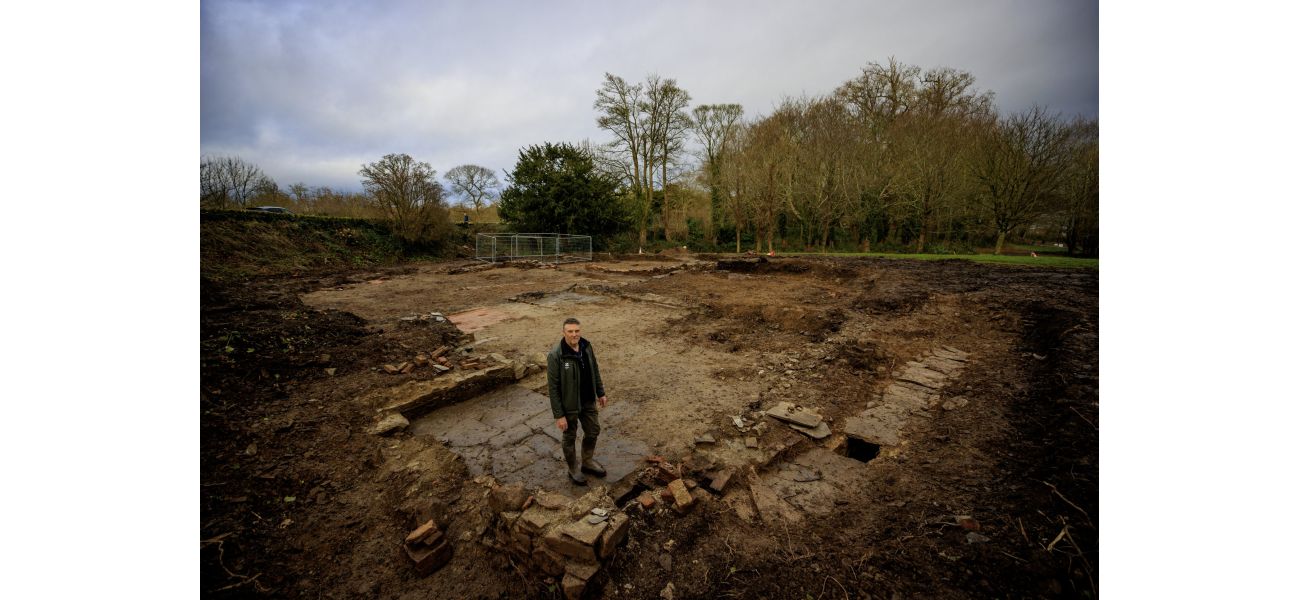 300-year-old structure found unexpectedly by archaeologists.