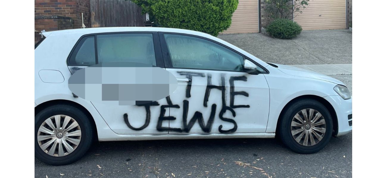 Sydney police probe anti-Semitic graffiti in eastern part of the city.