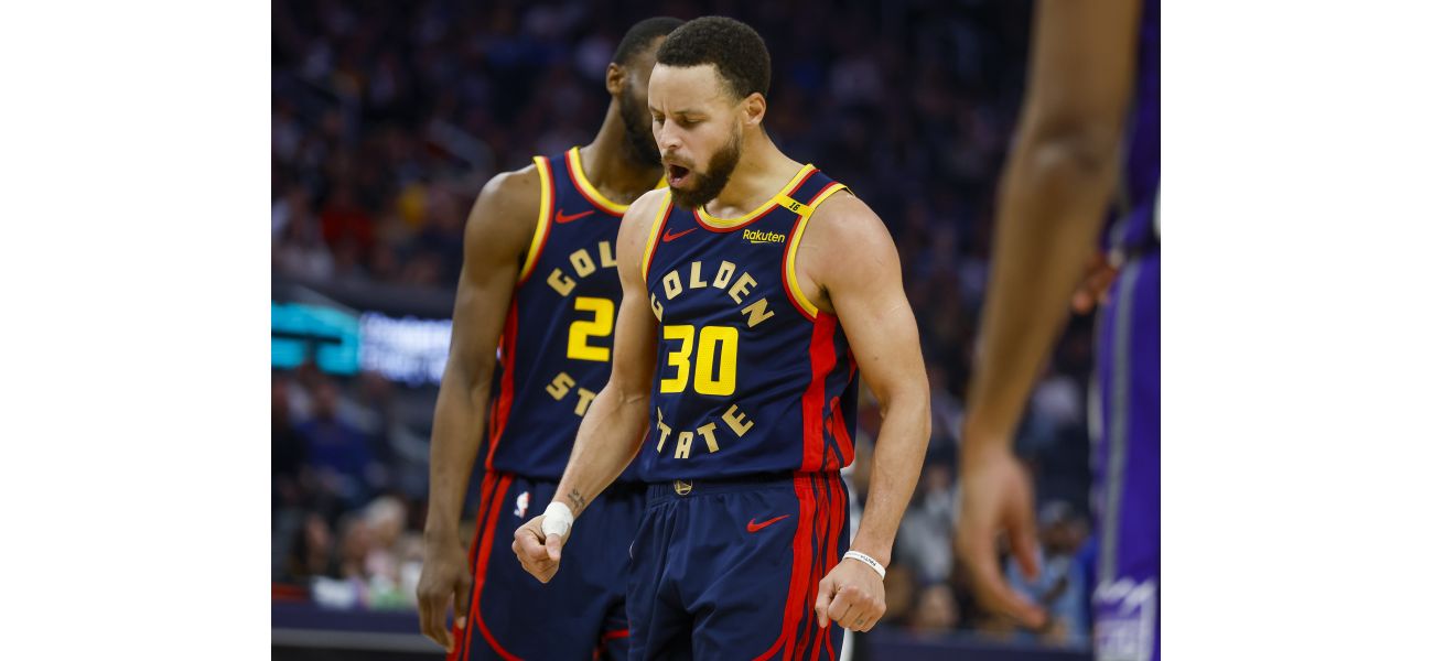 In a recent game, Curry seems energetic but the Warriors didn't have enough backup, resulting in a large defeat by the Kings.