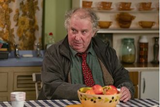 Nigel's return to EastEnders is explained when Phil acts quickly.