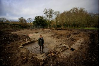 300-year-old structure found unexpectedly by archaeologists.