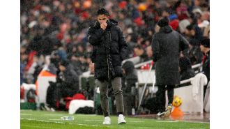 Ruben Amorim is upset with Manchester United players after their draw against Liverpool.