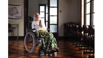 A Brazilian nun, who taught the country's last dictator, has become the world's new oldest person.