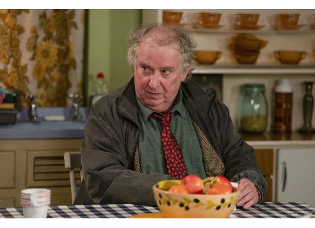 Nigel's return to EastEnders is explained when Phil acts quickly.