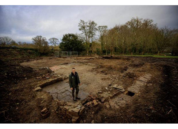 300-year-old structure found unexpectedly by archaeologists.
