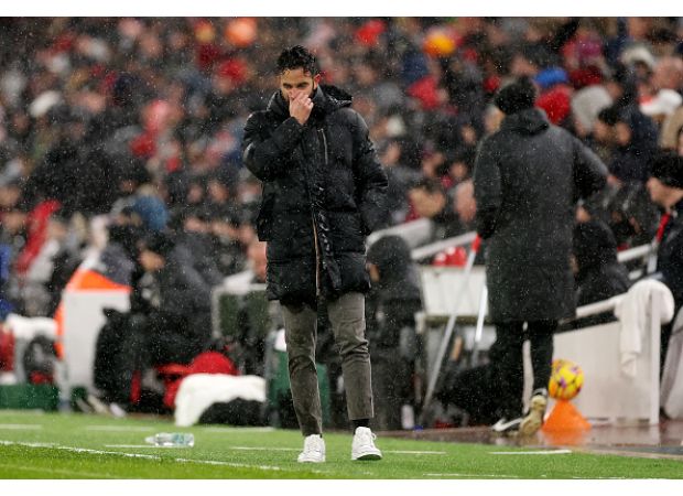 Ruben Amorim is upset with Manchester United players after their draw against Liverpool.