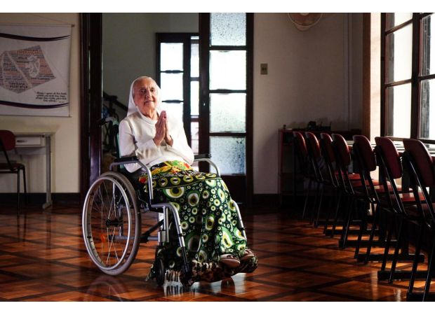 A soccer-loving nun from Brazil is the world's oldest living person at almost 117 years old.